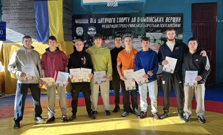 Кременчуцькі борці вибороли призові місця на обласному чемпіонаті з греко-римської боротьби