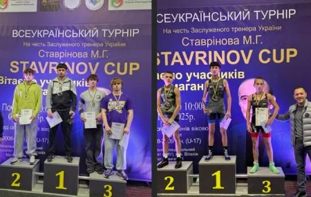 Кременчуцькі борці здобули нагороди на всеукраїнському турнірі в Кривому Розі