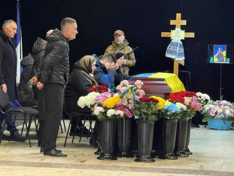 У Кременчуці попрощалися із Захисником Юрієм Стрибком: «Характер золотий, дуже хороша людина»