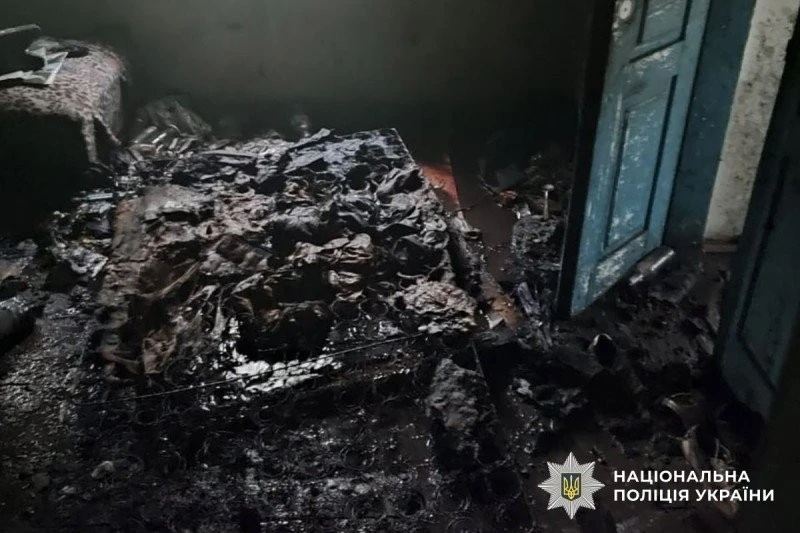 Трагедія в селі Веприк: поліція розслідує загибель чоловіка під час пожежі