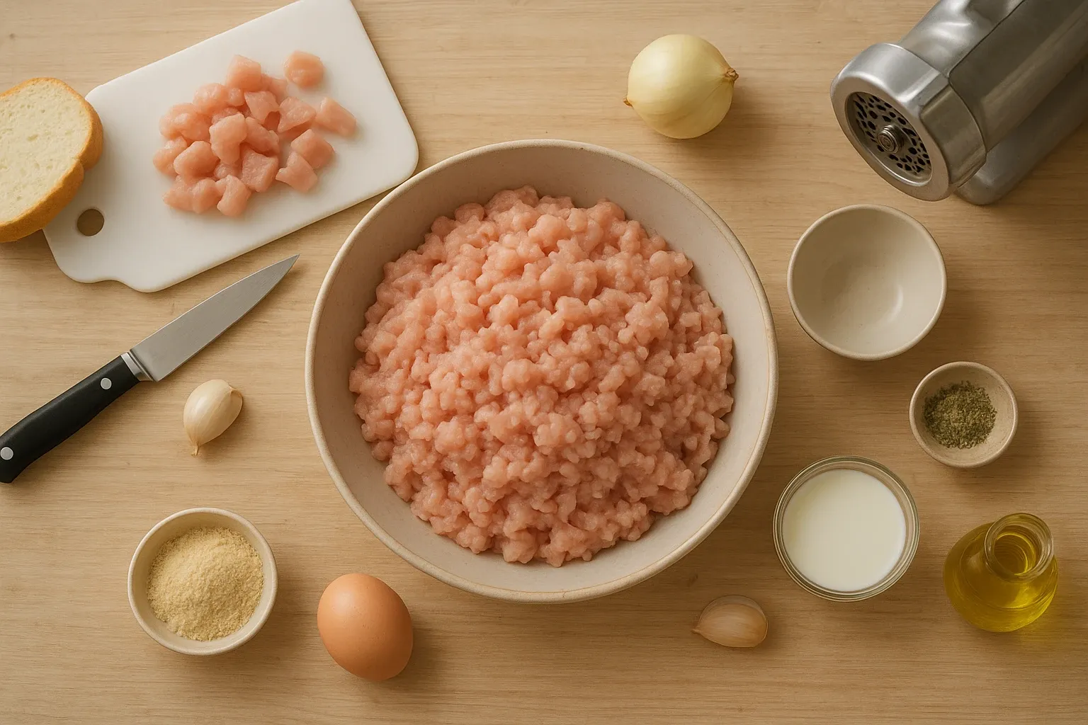 Як приготувати котлети з курячого фаршу