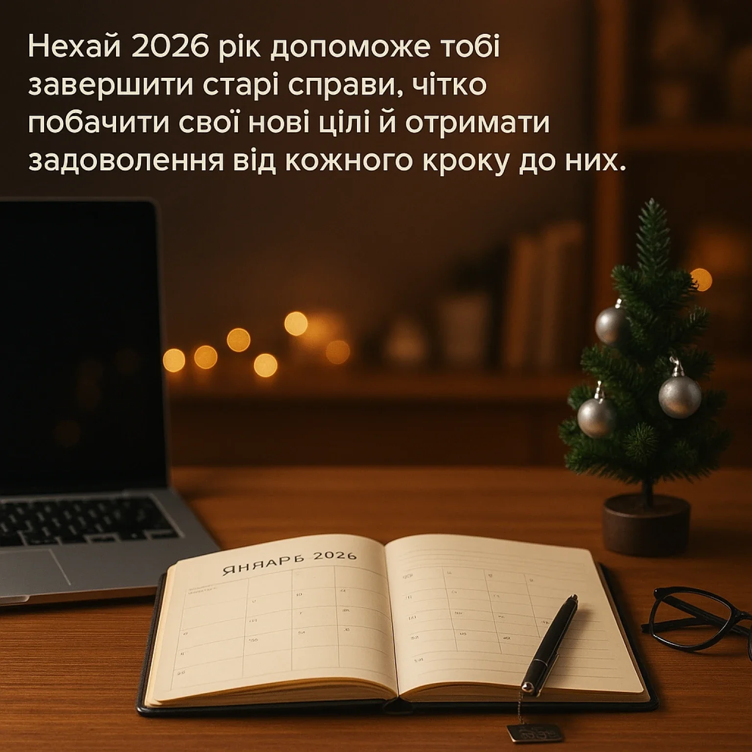 Привітання з новим роком 2026