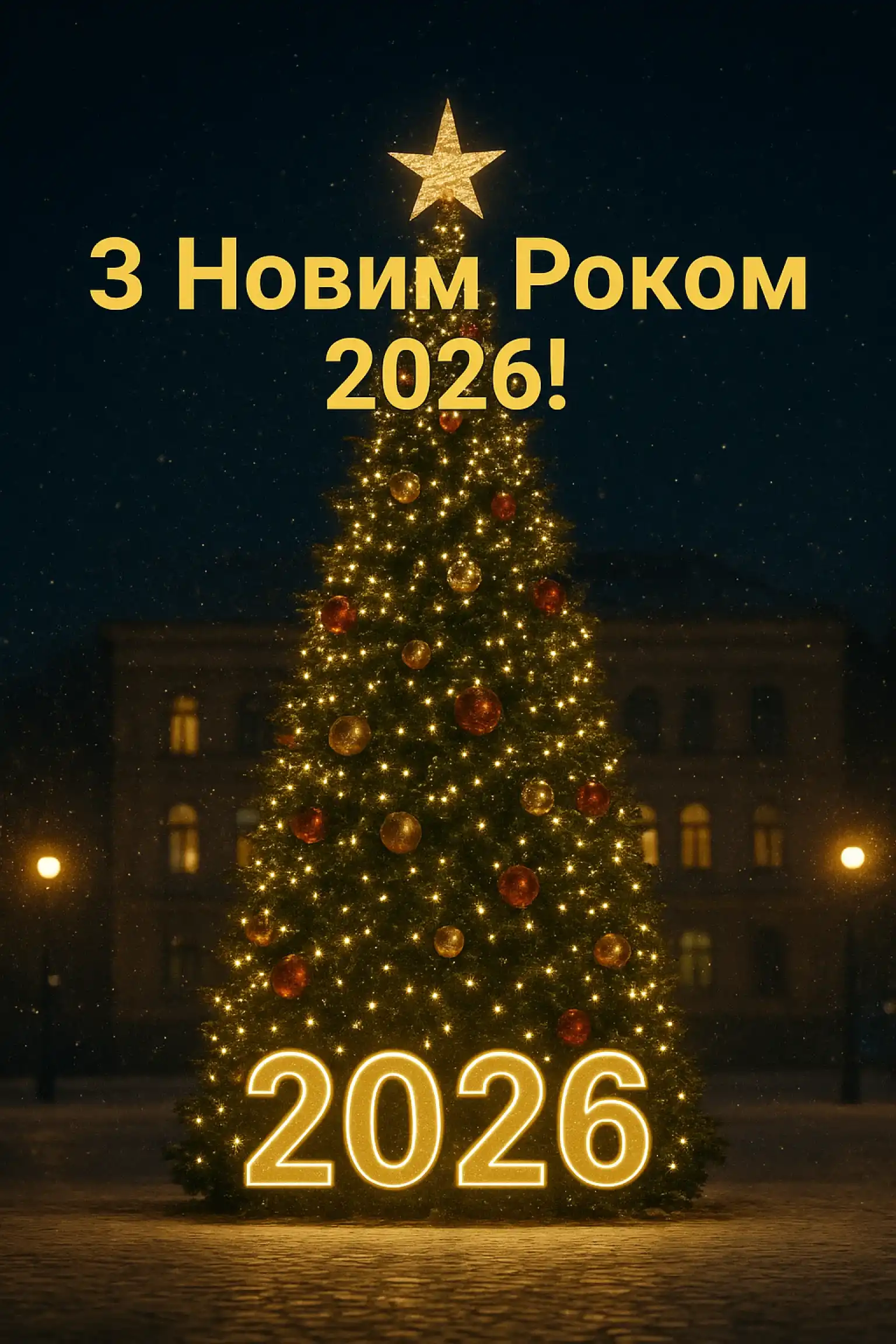 Привітання з новим роком 2026