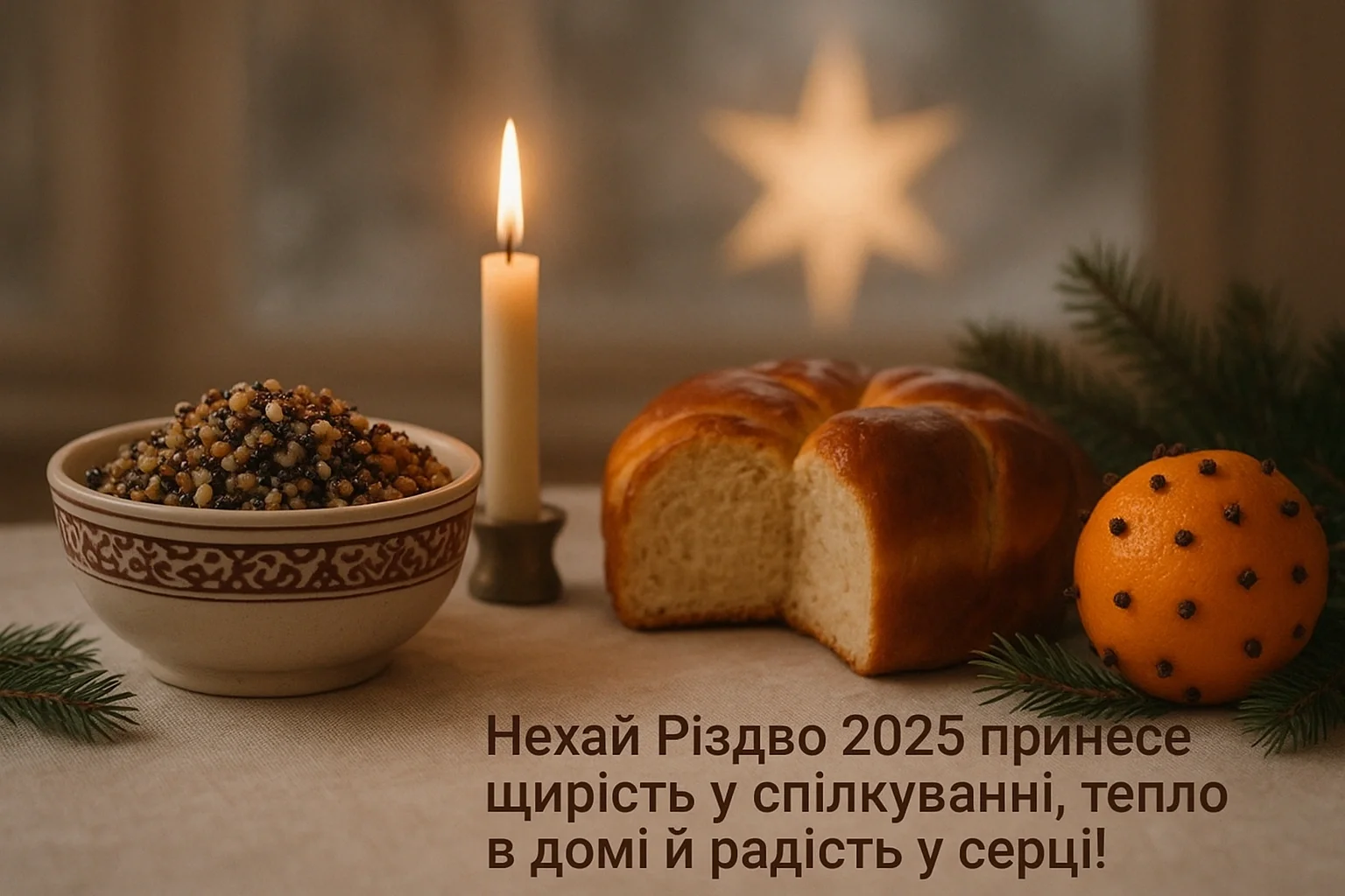Привітання з різдвом 2025