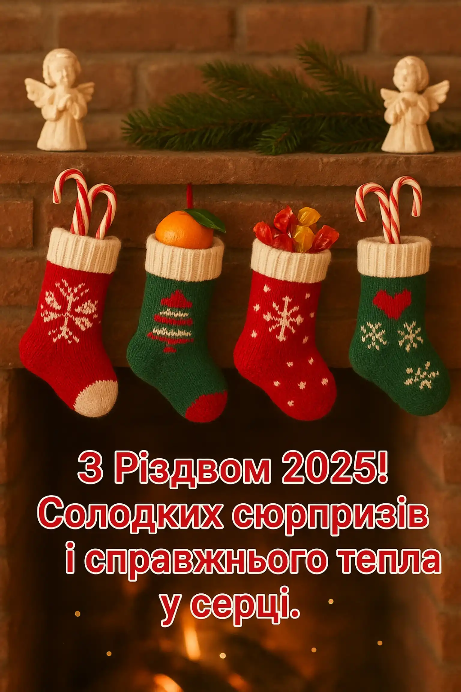 Привітання з різдвом 2025
