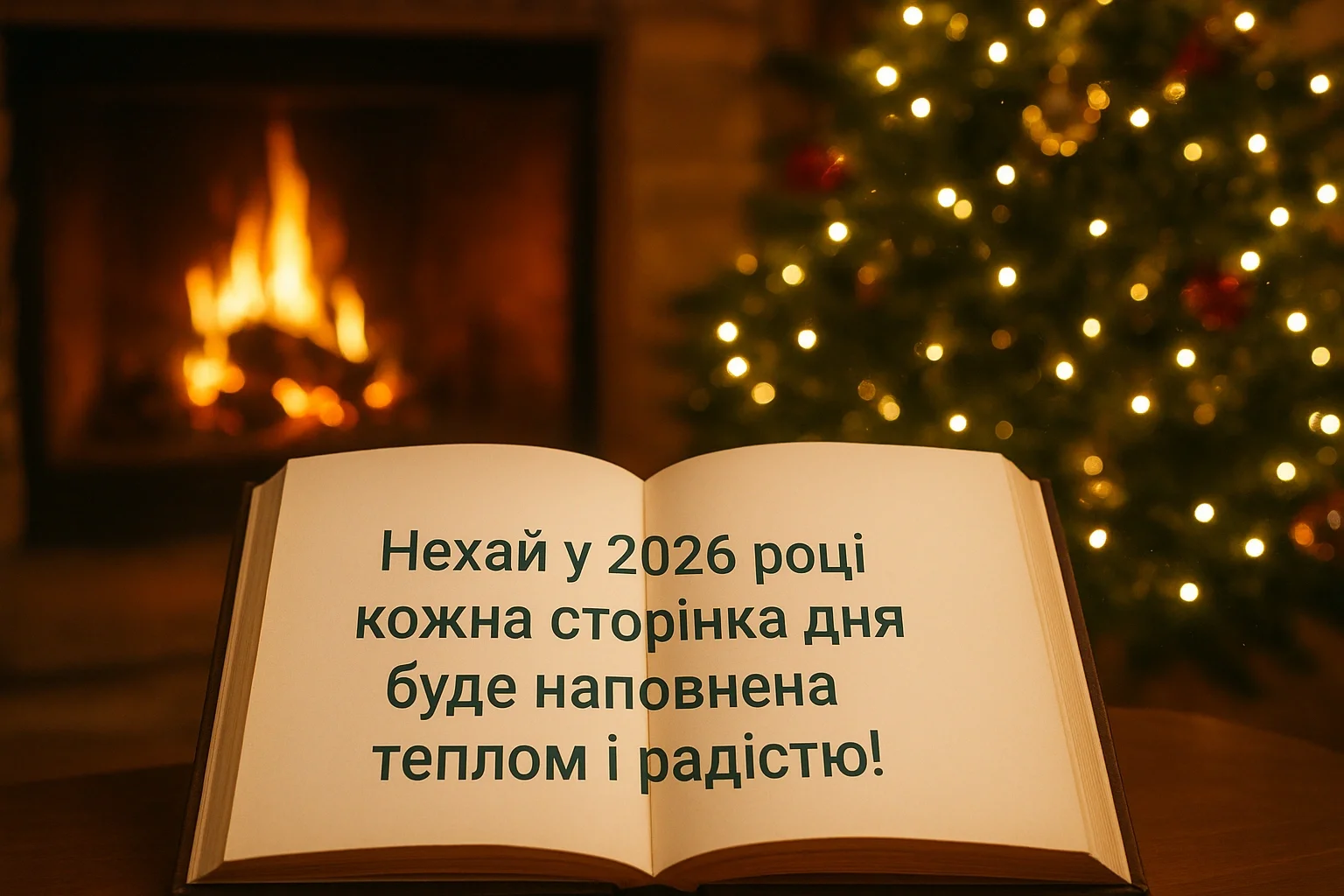 Привітання з прийдешнім новим роком 2026