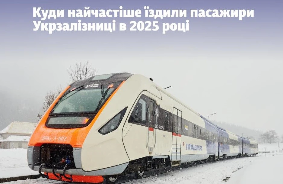 Рекордні пасажирські потоки: Кременчук-Мукачево в лідерах Укрзалізниці