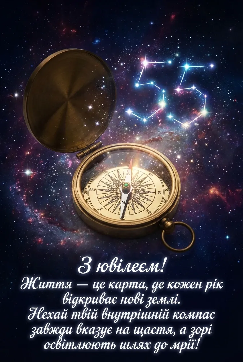 з ювілеєм 55 років