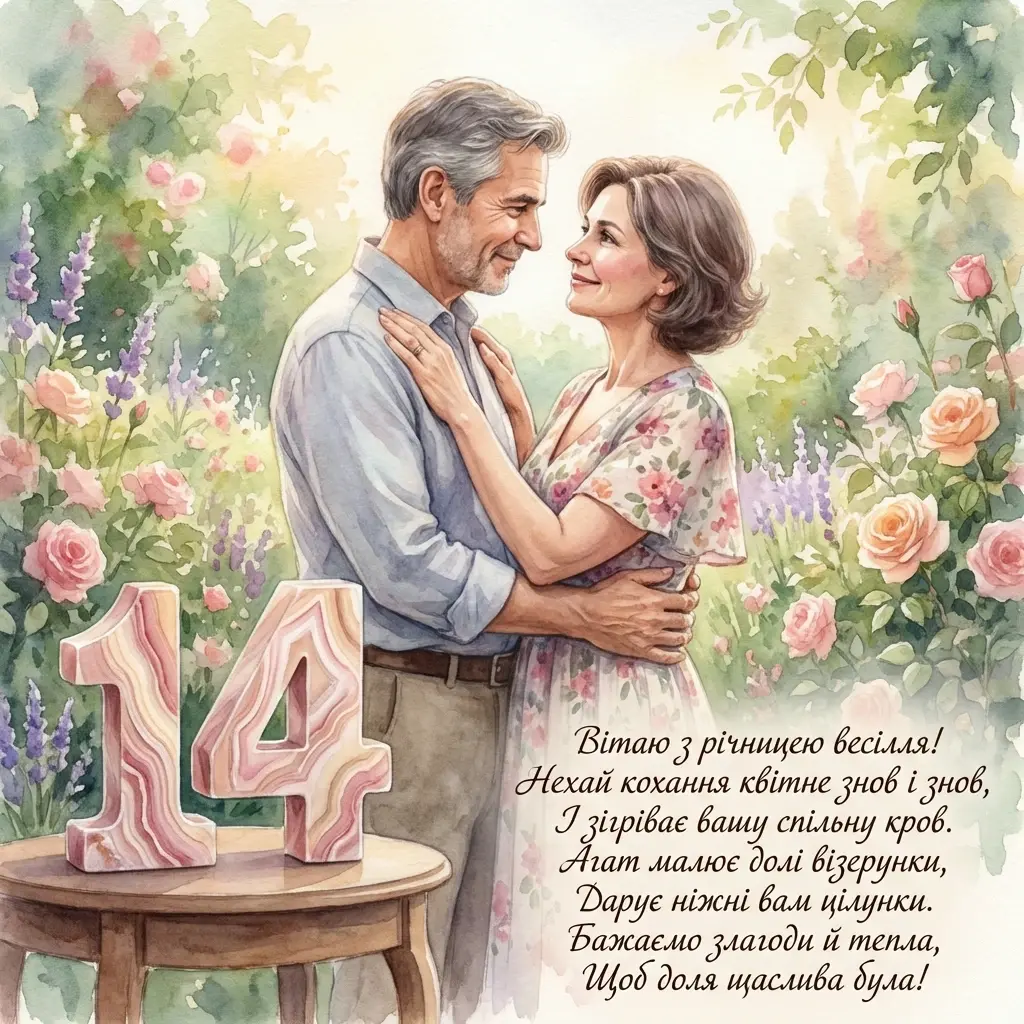 весілля 14 років