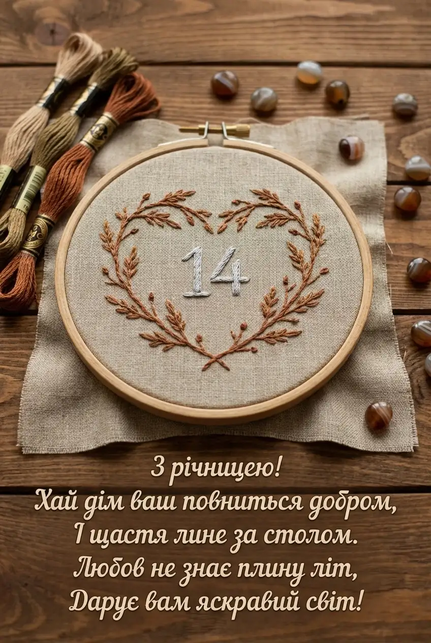 весілля 14 років