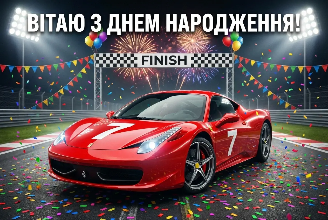 з днем народження хлопчику 7 років