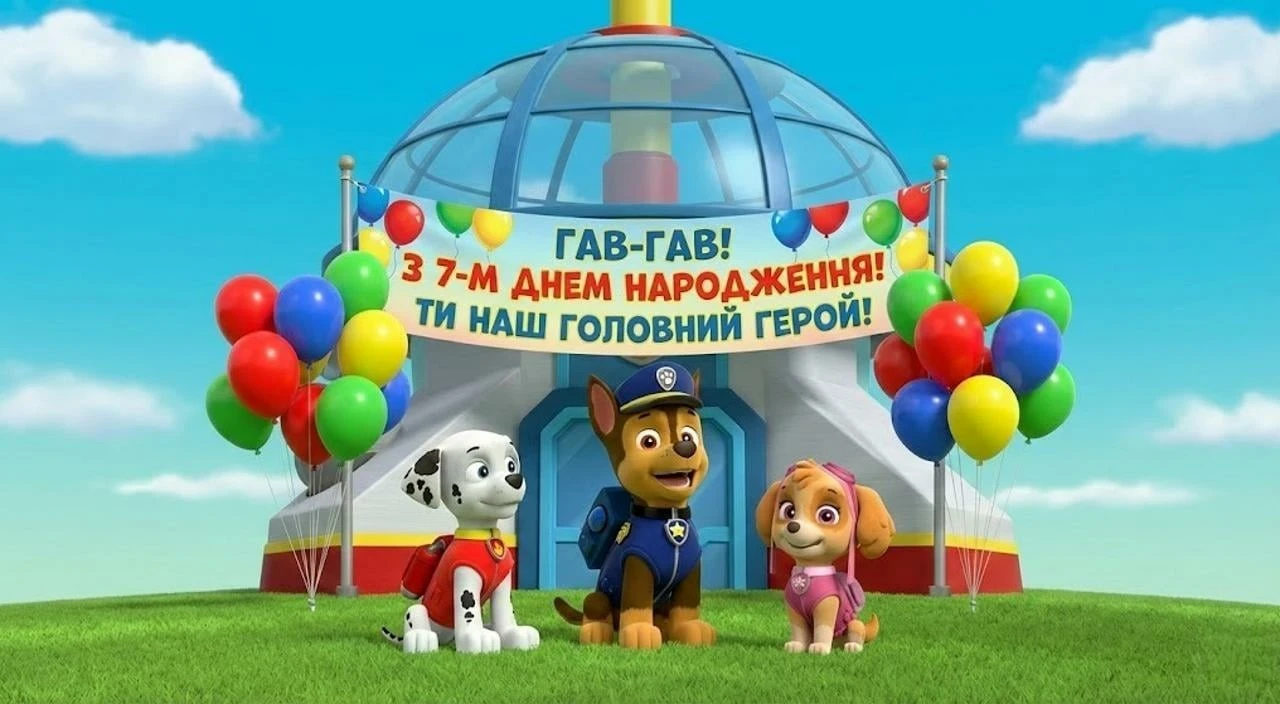 Веселі привітання для хлопчика на 7-річчя