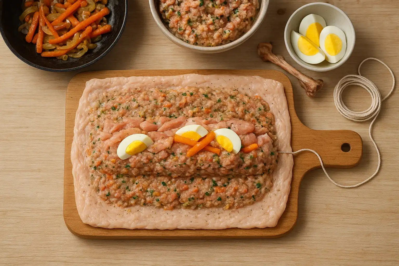 галантин из курицы галантин из курицы