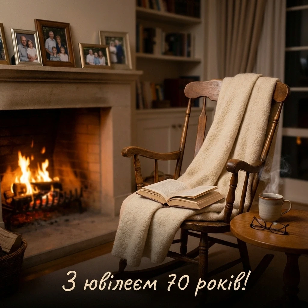 привітання з ювілеєм 70 років своїми словами