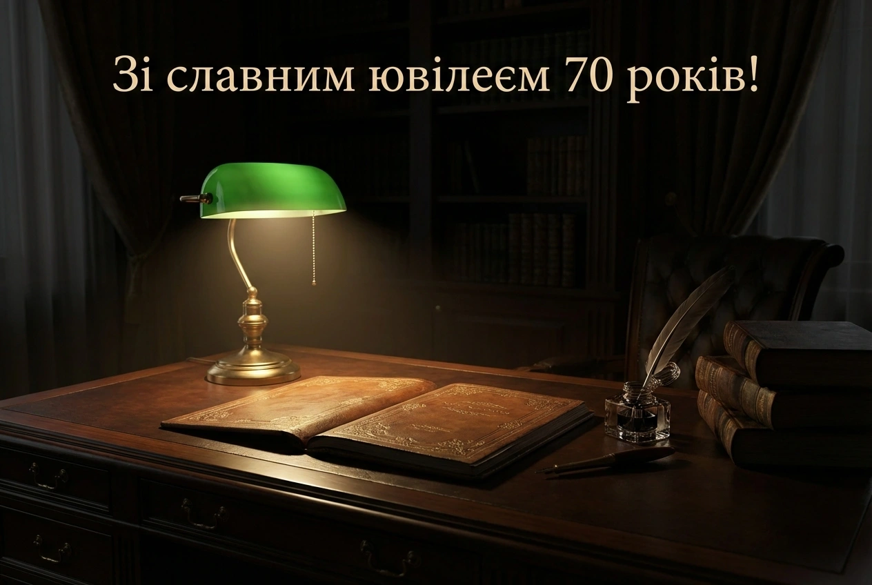 привітання з ювілеєм 70 років своїми словами