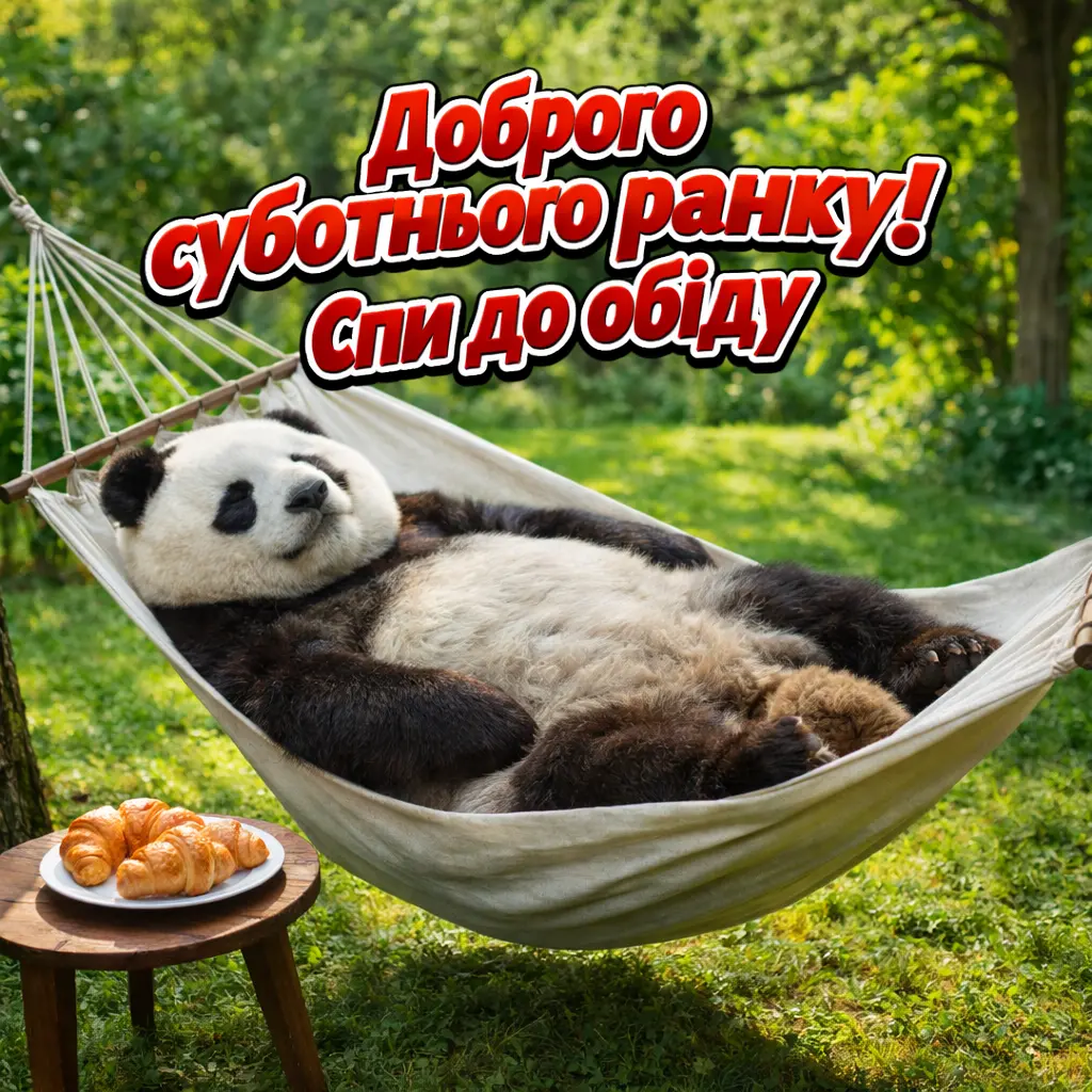 Доброго суботнього ранку: картинки українською для затишного та радісного вихідного