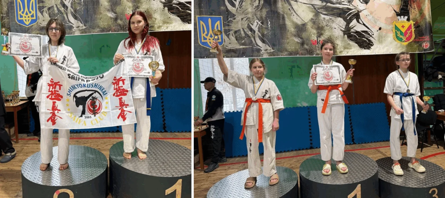 Тріумф на татамі: кременчуцькі каратистки вибороли медалі на турнірі в Олександрії