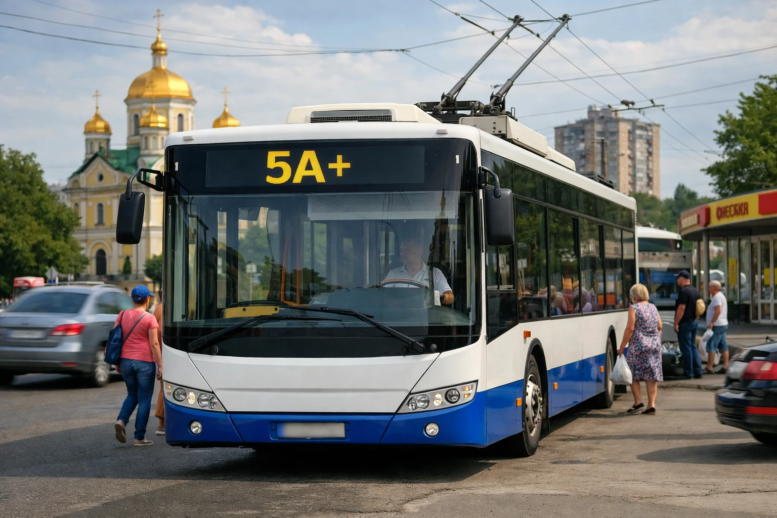 Тролейбус 5А+ Кременчук