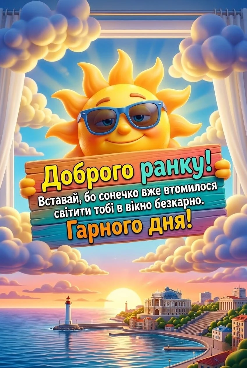 Листівки доброго ранку: підбірка душевних картинок та найкращих побажань для гарного дня