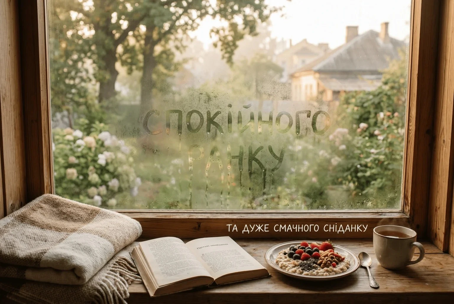 Листівки доброго ранку: підбірка душевних картинок та найкращих побажань для гарного дня