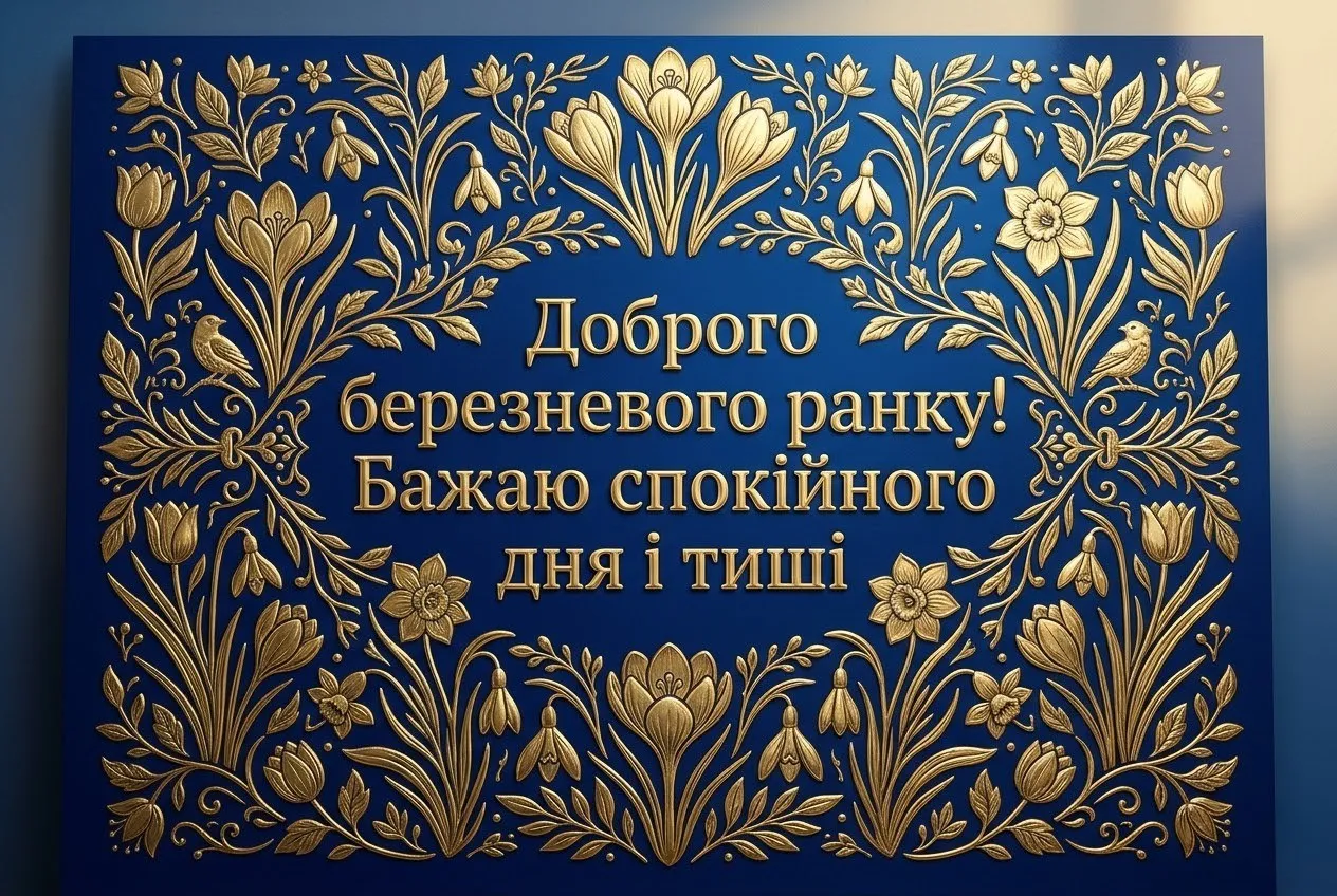 Доброго березневого ранку: душевні картинки та найкращі побажання для весняного настрою