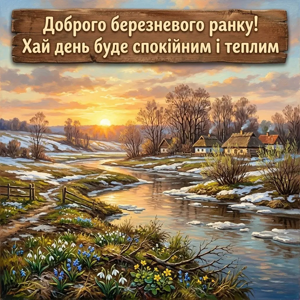 Доброго березневого ранку: душевні картинки та найкращі побажання для весняного настрою