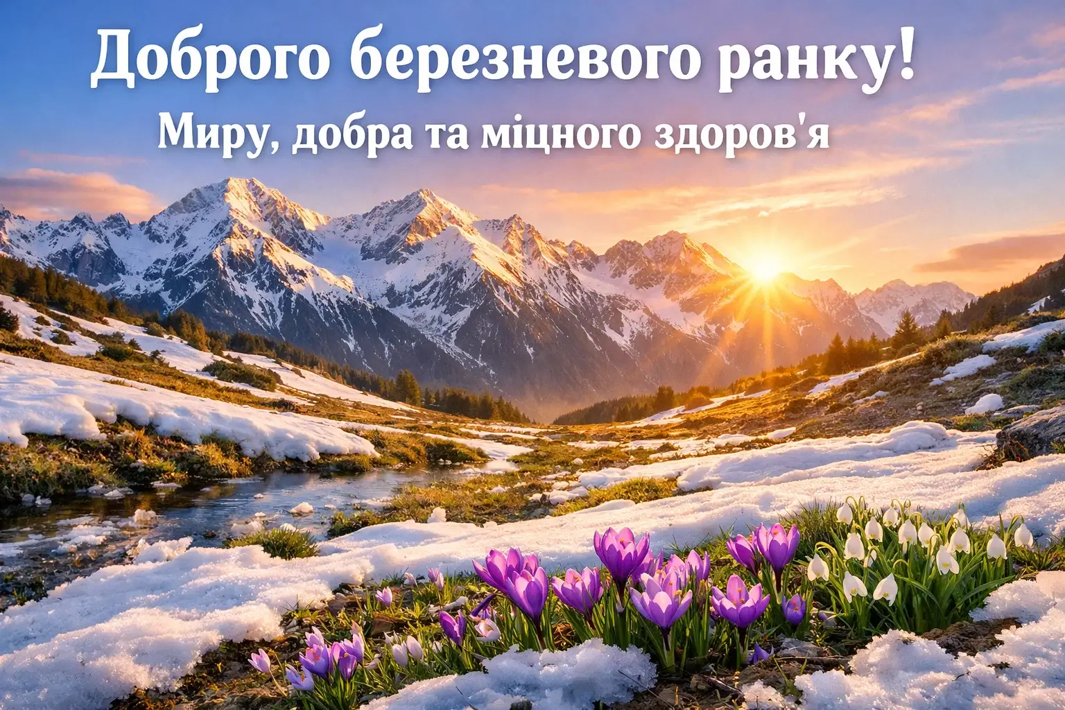 Доброго березневого ранку: душевні картинки та найкращі побажання для весняного настрою