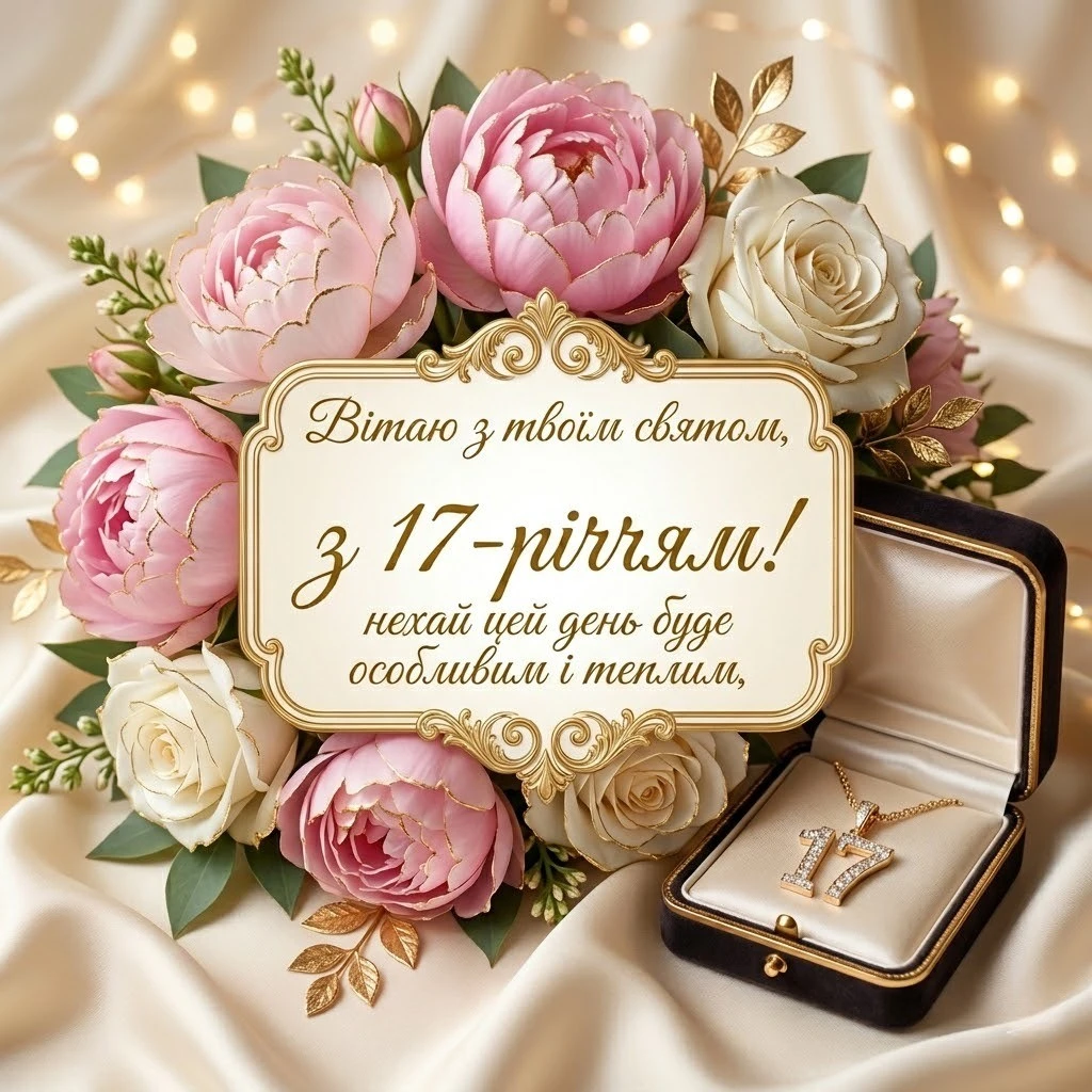 З днем народження, 17 років! Оригінальні та натхненні вітання для дівчини