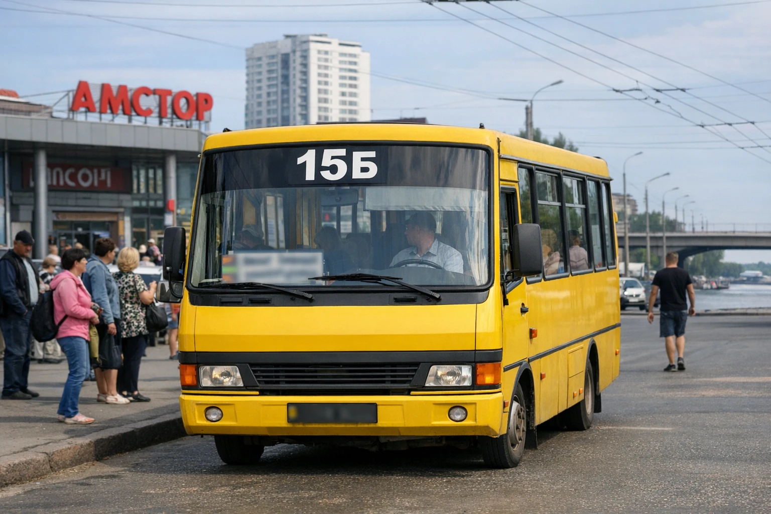 Маршрутка 15б Кременчук