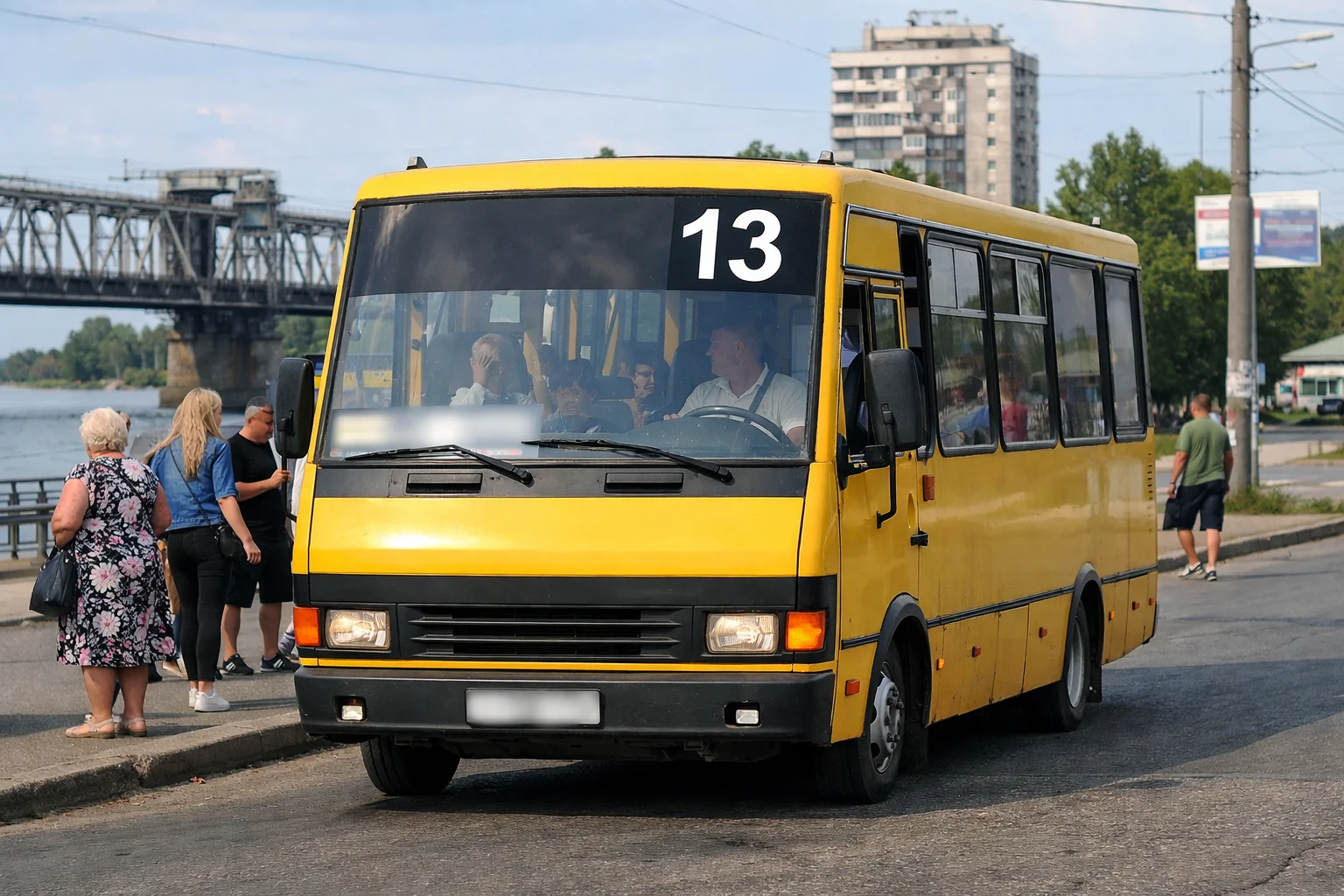 Маршрутка 13 Кременчук