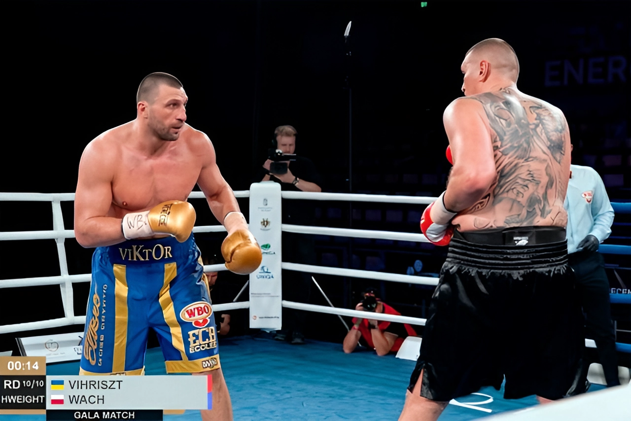 Тріумф у Будапешті: Віктор Вихрист зберіг за собою пояс чемпіона Європи