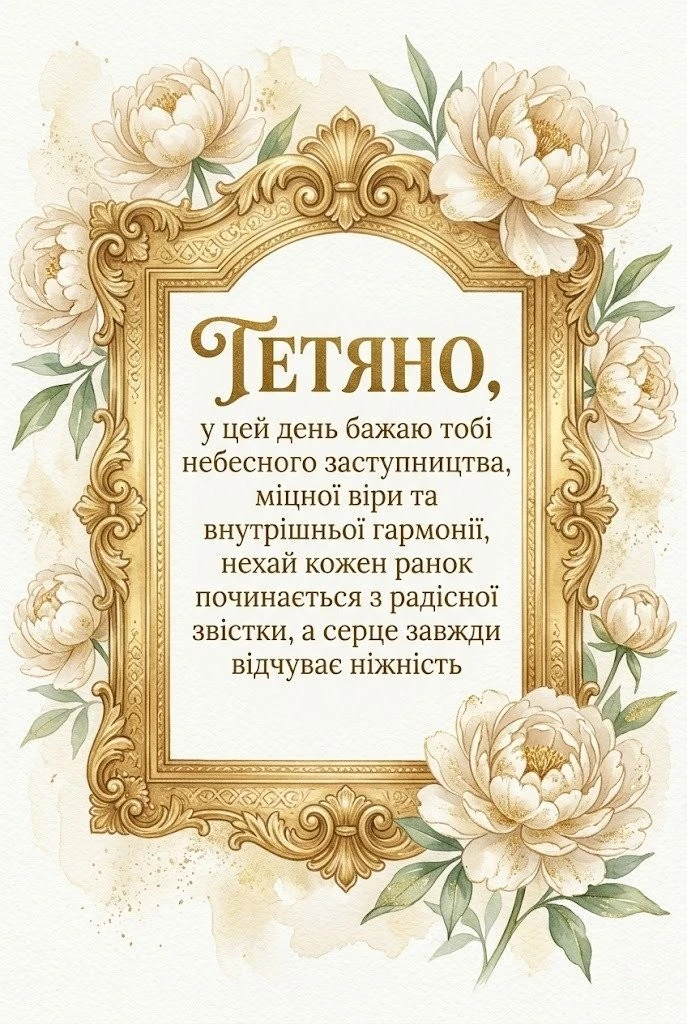 З днем ангела, Тетяно! Добірка зворушливих привітань у віршах та прозі