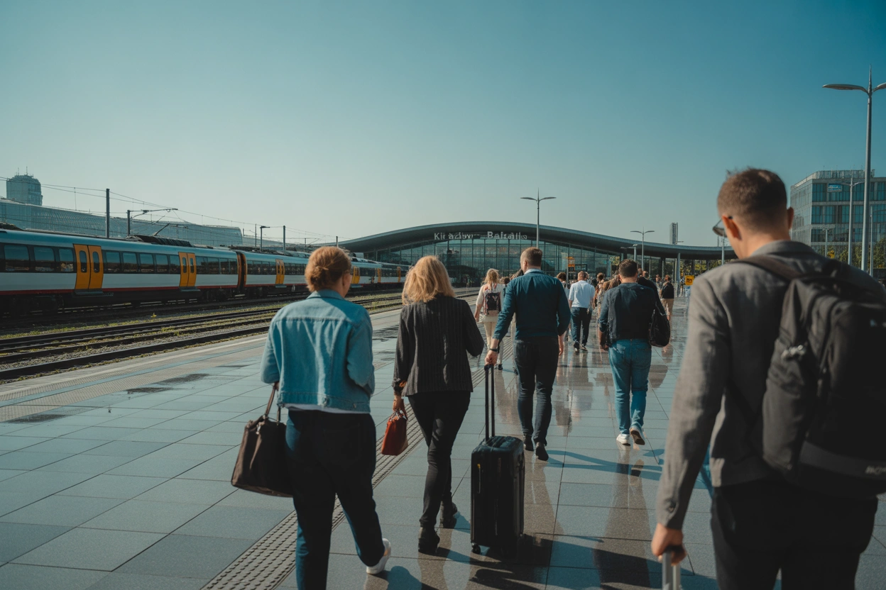 Як доїхати з аеропорту Краків до автовокзалу MDA: всі способи 2026