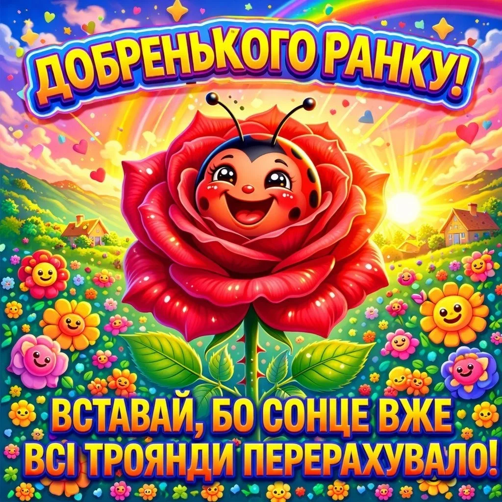 Доброго ранку троянди та найкращі побажання у гарних картинках для вашого натхнення