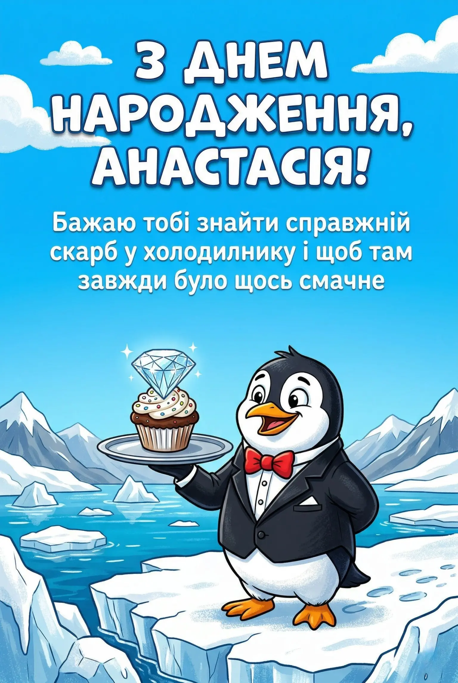Анастасіє, вітаю! 25+ ідей для незабутнього привітання зі святом