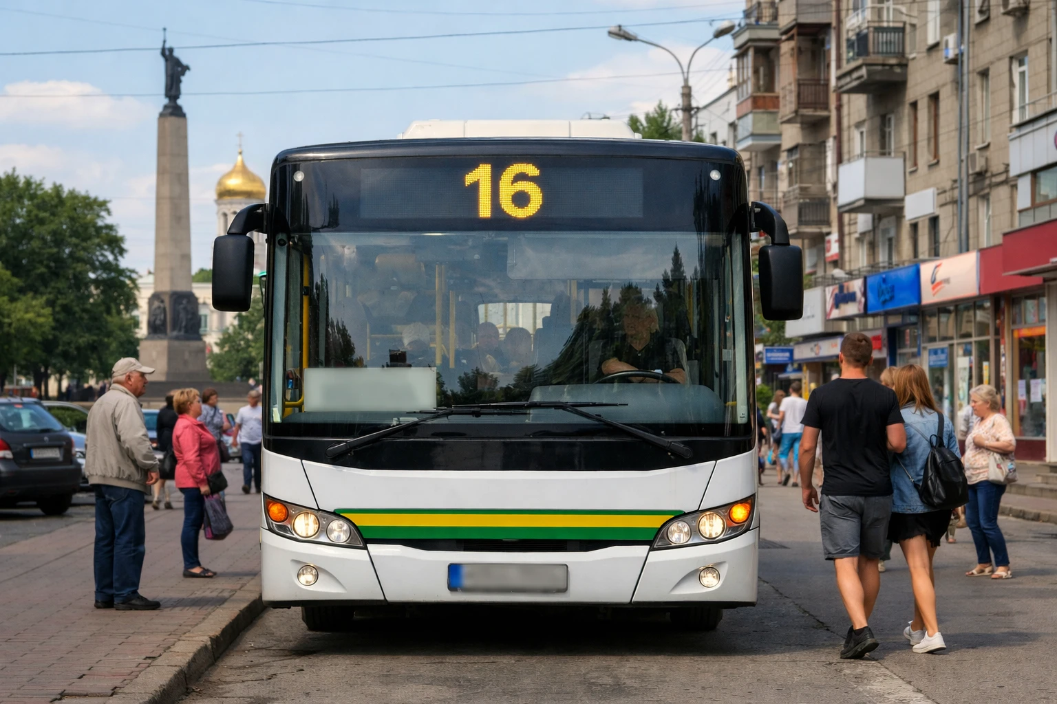 Автобус 16 Кременчук