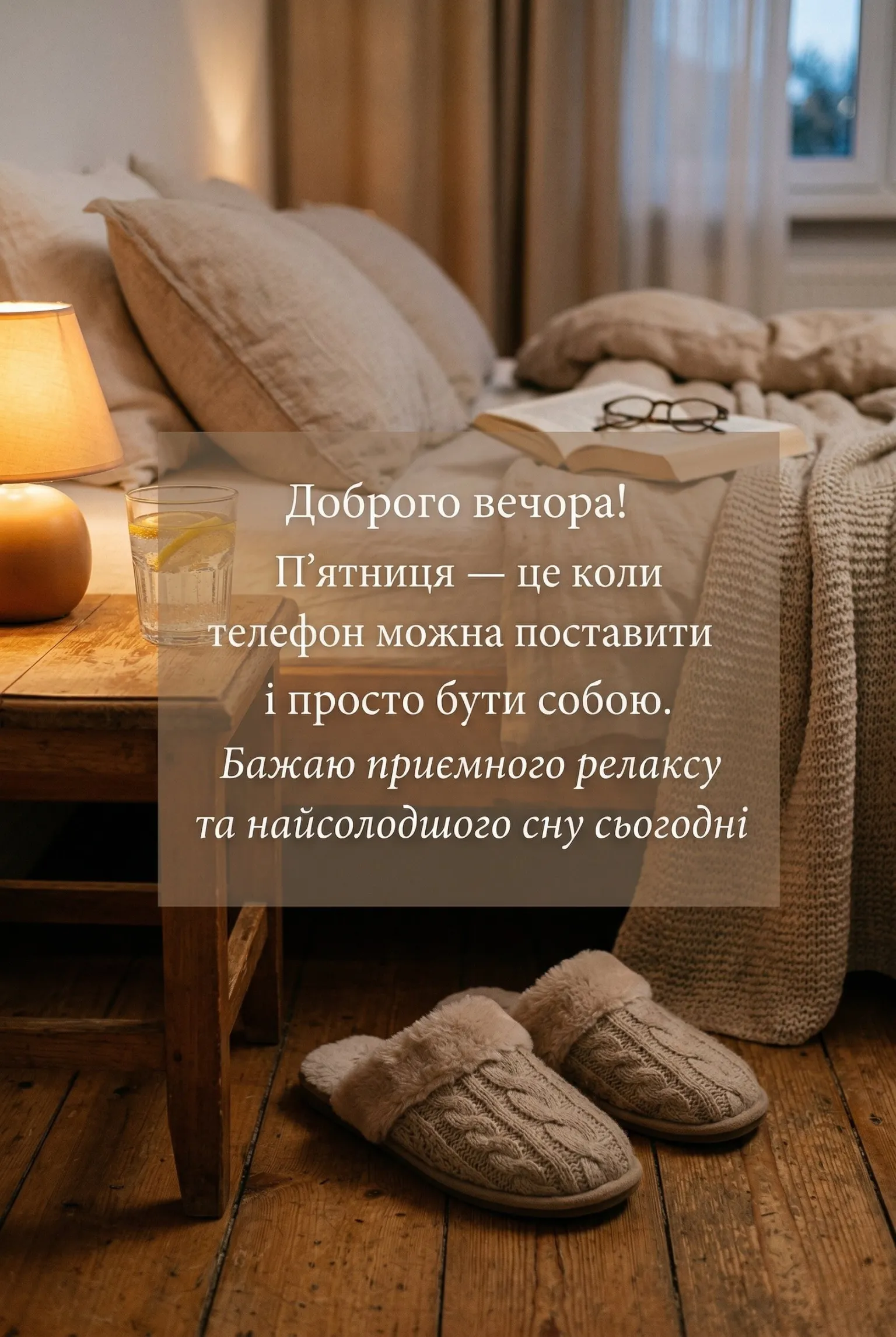 Доброго вечора п’ятниці: найтепліші картинки та душевні листівки для гарного настрою