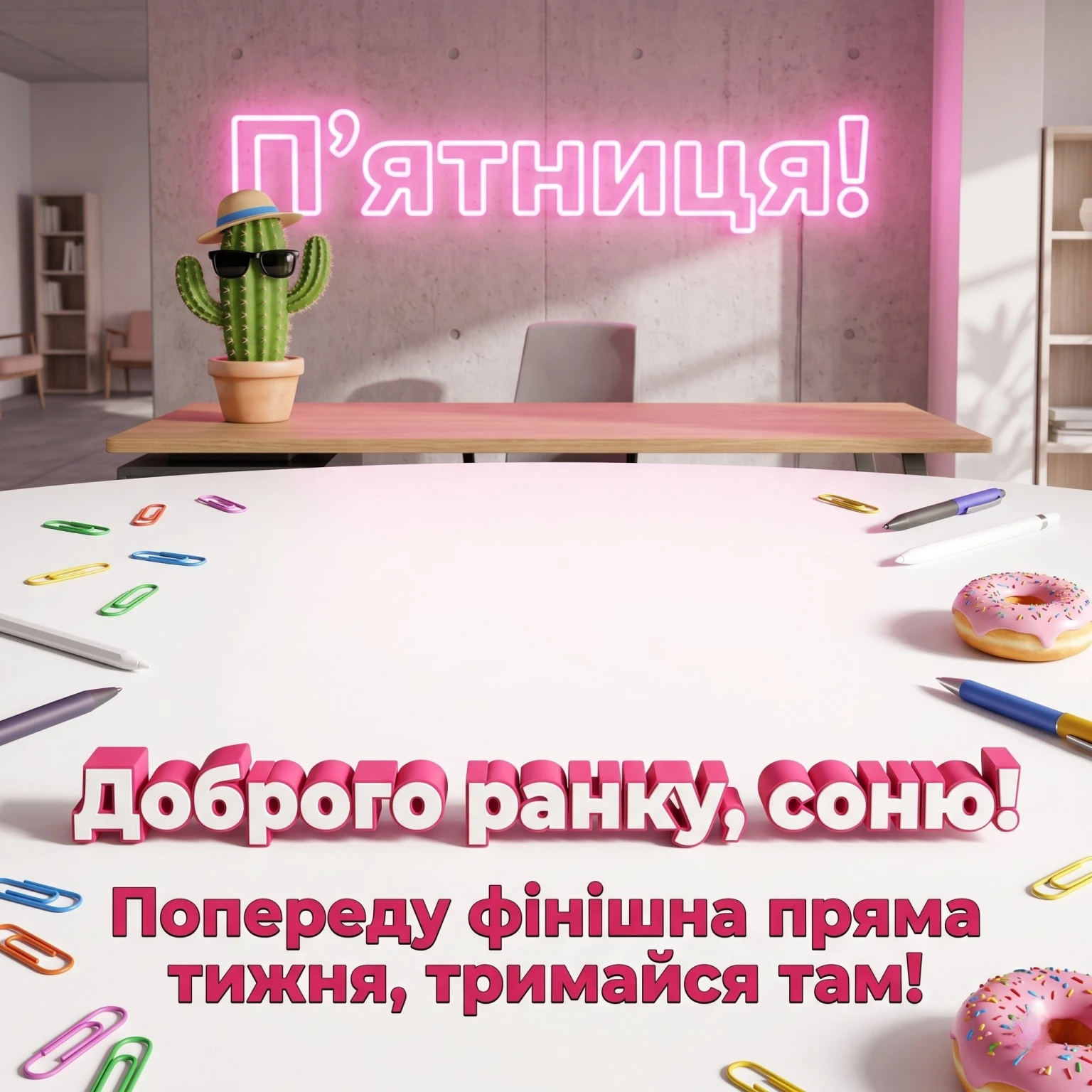 П’ятниця та доброго ранку: яскраві картинки для ідеального настрою перед вихідними