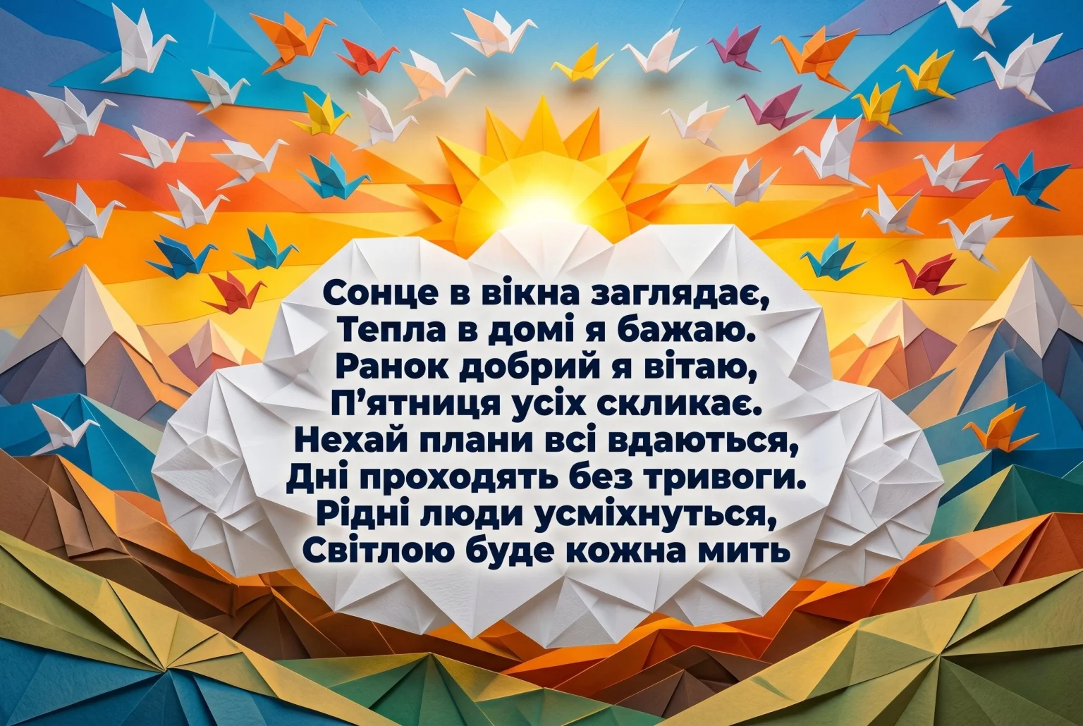 П’ятниця та доброго ранку: яскраві картинки для ідеального настрою перед вихідними