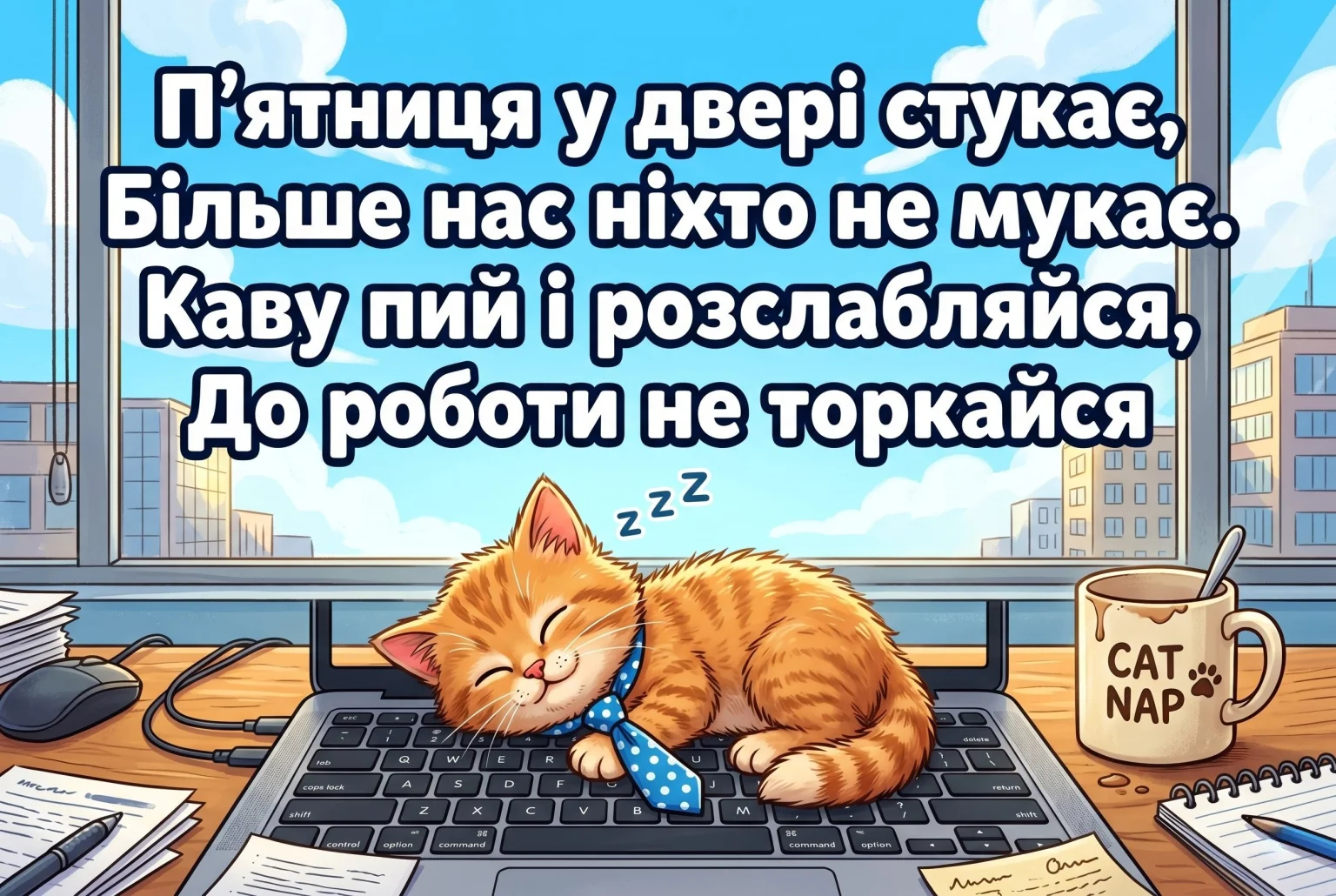 П’ятниця та доброго ранку: яскраві картинки для ідеального настрою перед вихідними