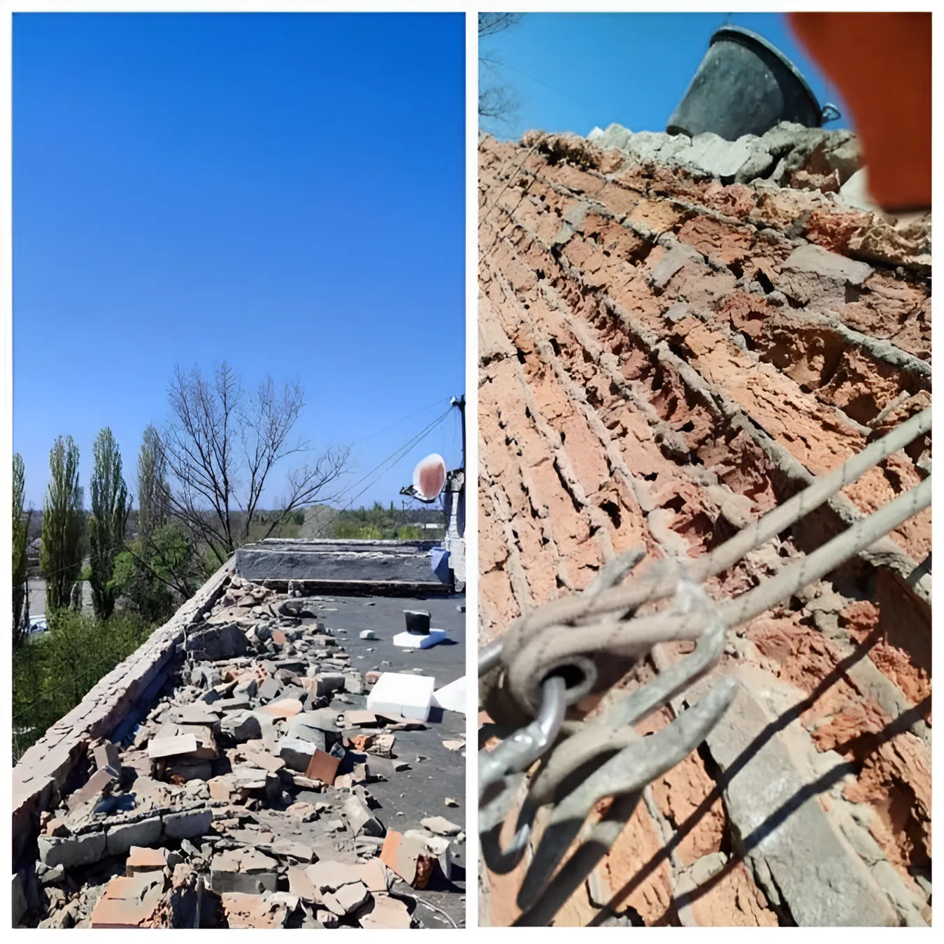 Висотні роботи замість обіцянок: як рятують аварійну багатоповерхівку в Кременчуці