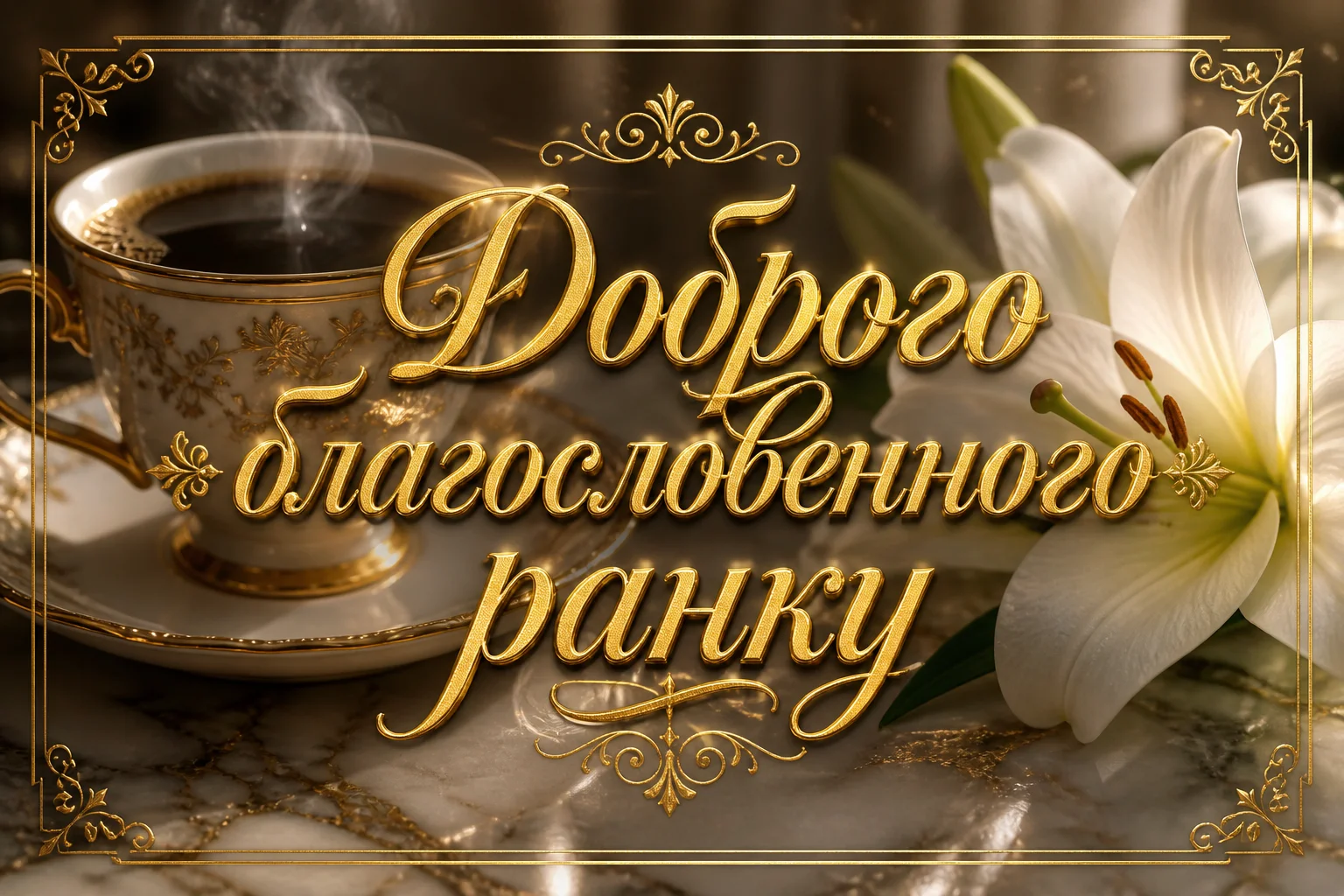 Доброго благословенного ранку: душевні картинки та найкращі побажання для гарного настрою