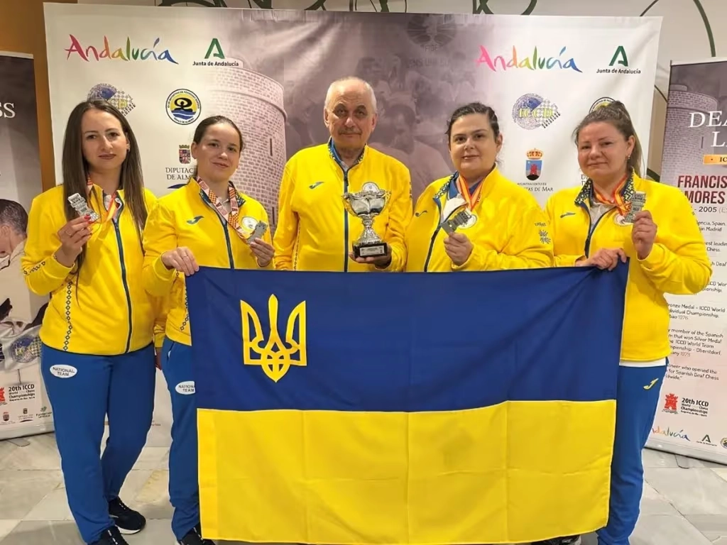 Українські шахісти підкорили світовий п’єдестал в Іспанії