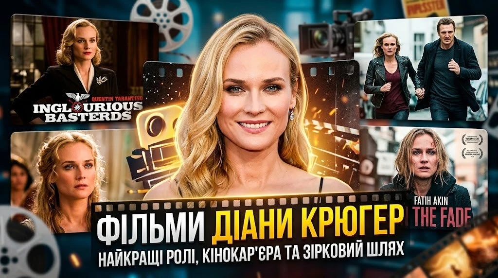 Фільми Діани Крюгер від бойовика до авторського кіно