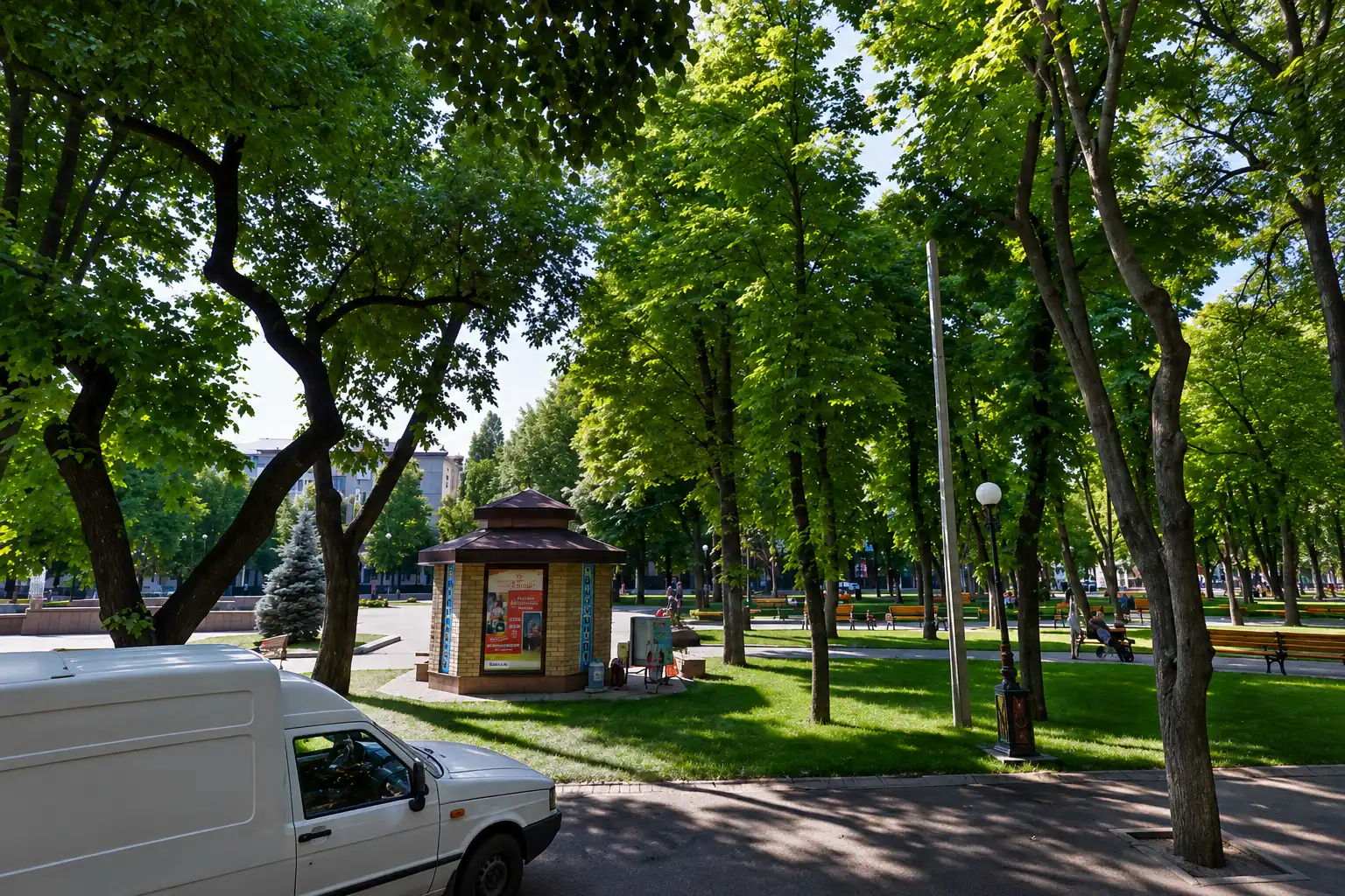 Ремонт технічної зони головного фонтану Кременчука