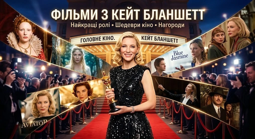 Топ фільми з Кейт Бланшетт для вечірнього перегляду
