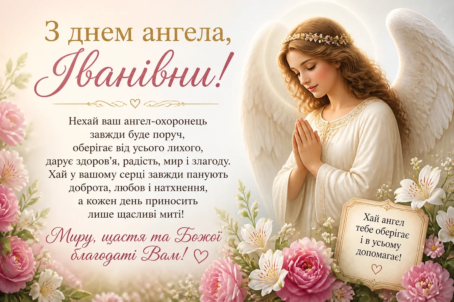 З днем ангела для Іванівни
