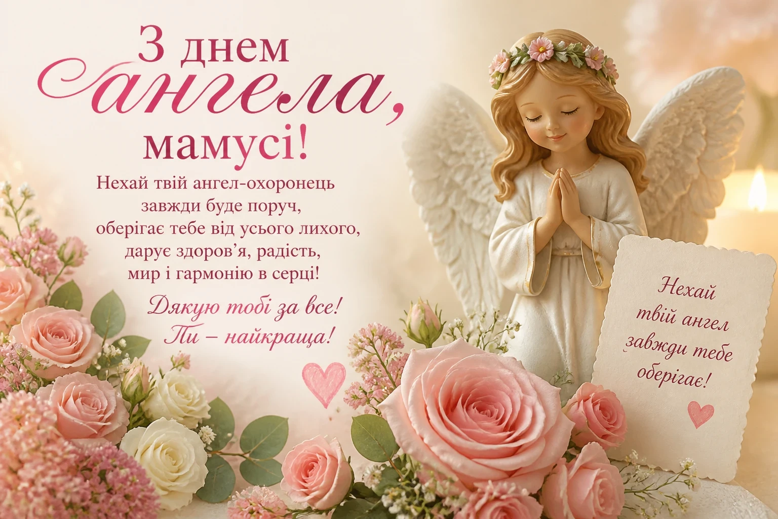 З днем ангела для мамусі