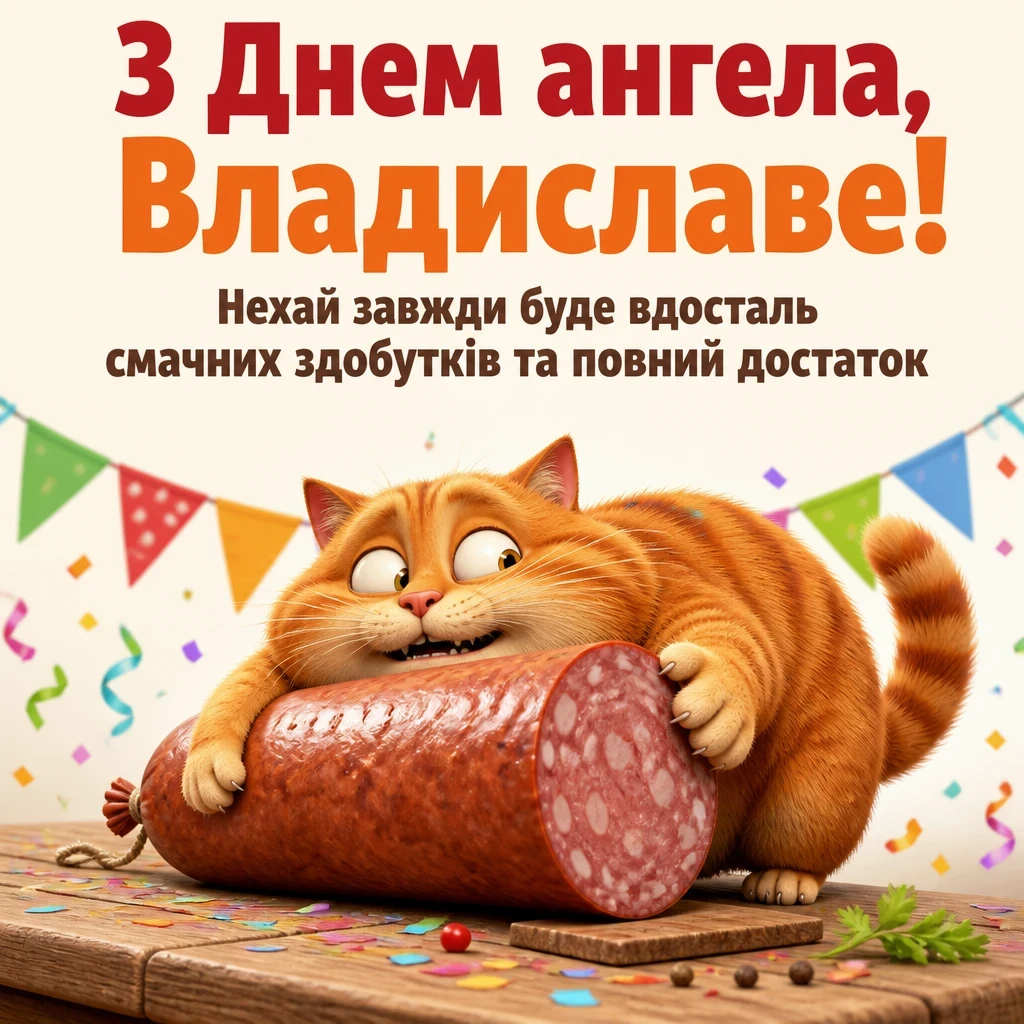 з днем ангела владислав