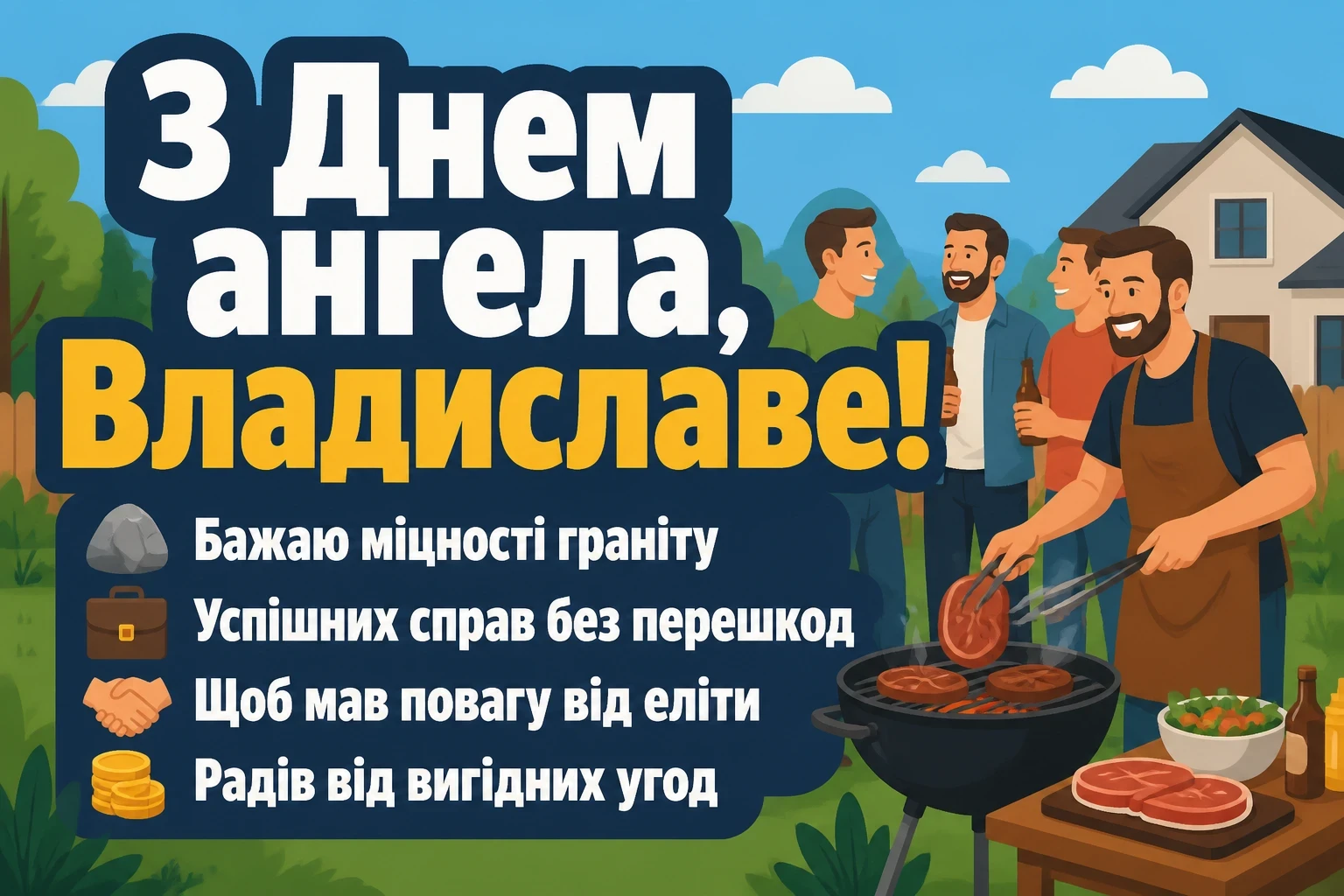 з днем ангела владислав